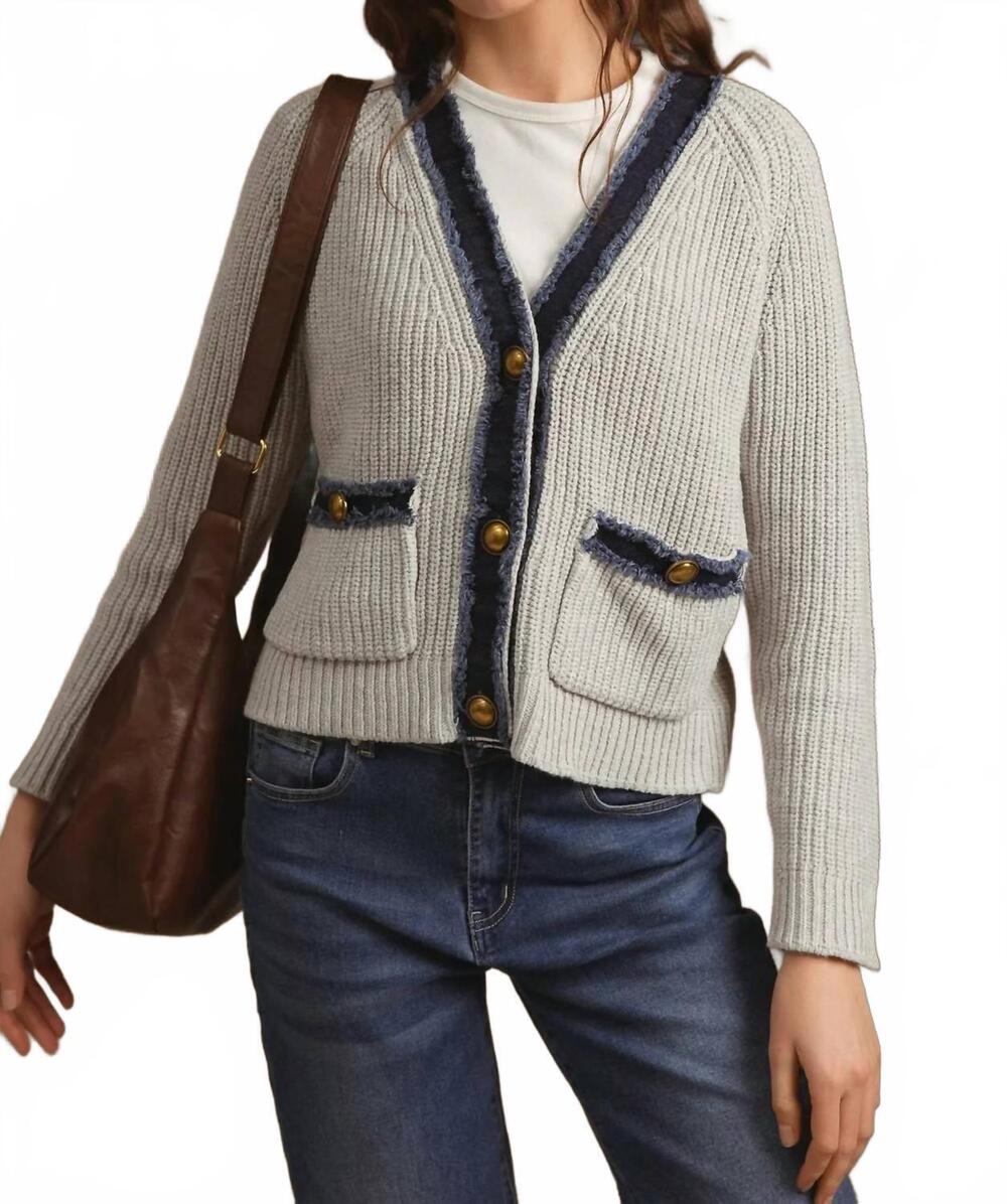 NEW 27 MILES MALIBU sylva sweater in heather